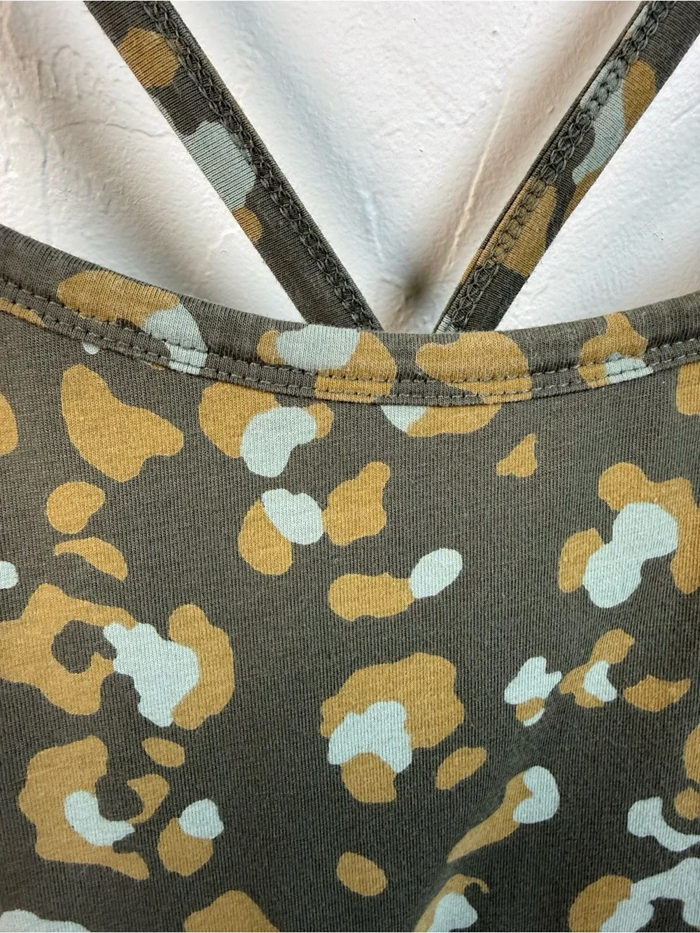 Pact Fit & Flare midi Sundress in leopard print - Picture 3 of 6